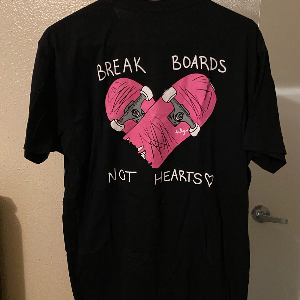 Break boards not hearts Tee